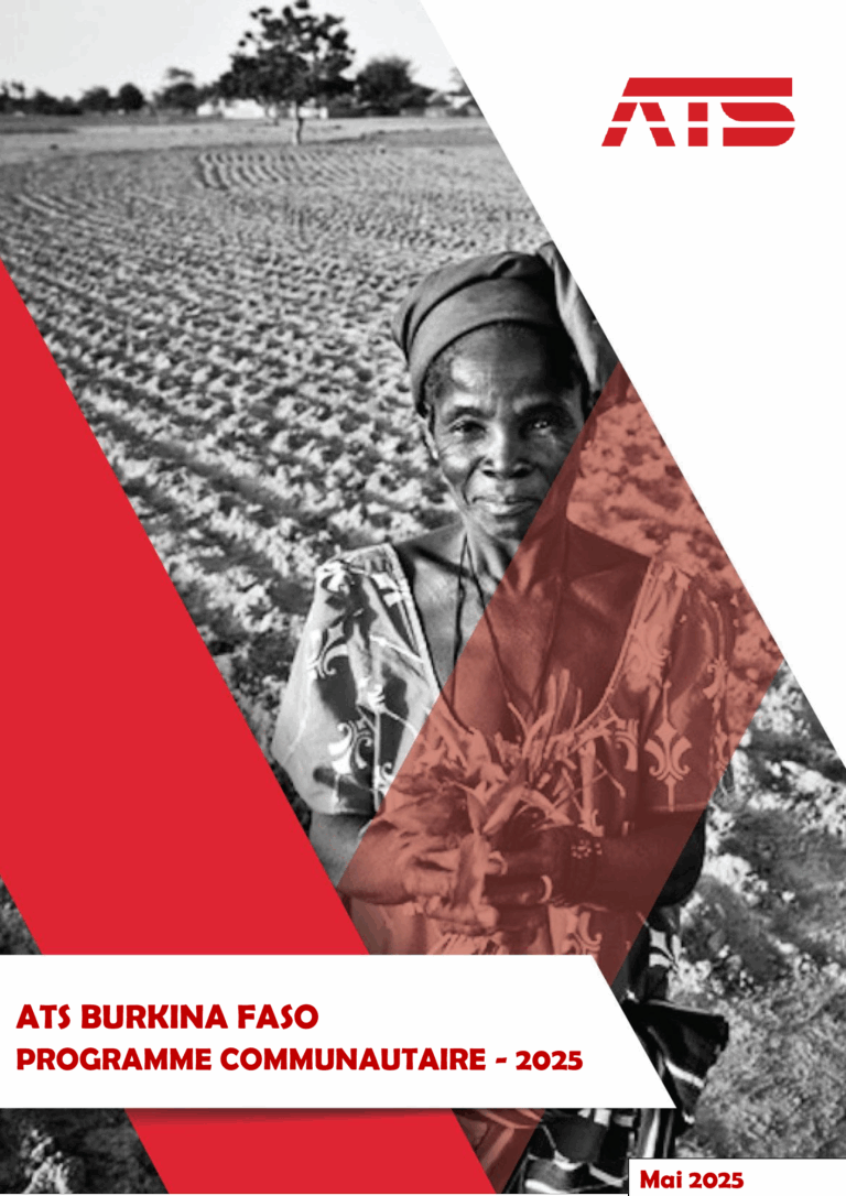 ATS Burkina : Le programme communautaire du mois de mai 2025