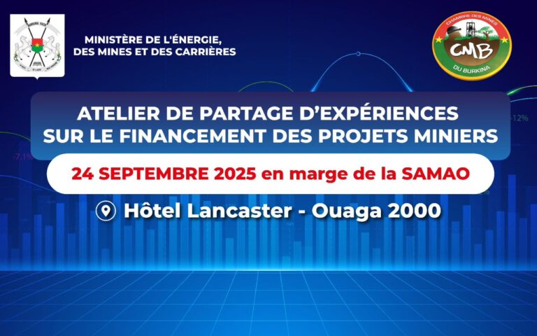 Atelier de partage d’expériences sur le financement des projets miniers