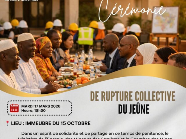  Cérémonie de rupture collective des acteurs du secteur minier