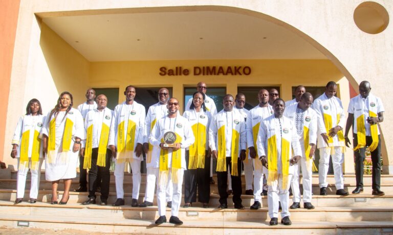 Souleymane BOLY installé dans ses fonctions de Président de la Chambre des Mines