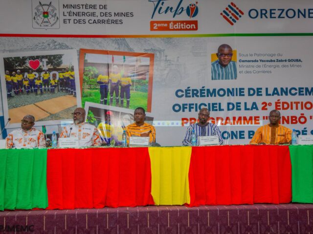 Orezone Bomboré S.A lance son programme d’immersion au profit des jeunes